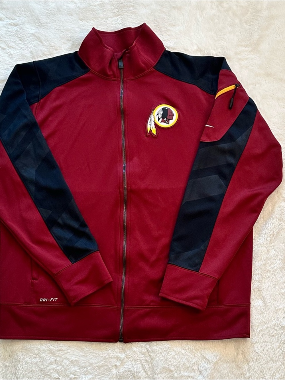Nike NFL On-Field Washington Redskins Empower Dri-FIT Warmup Jacket Men's Large